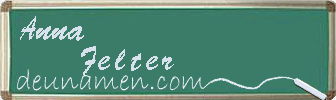 Anna Felter Visitenkarte